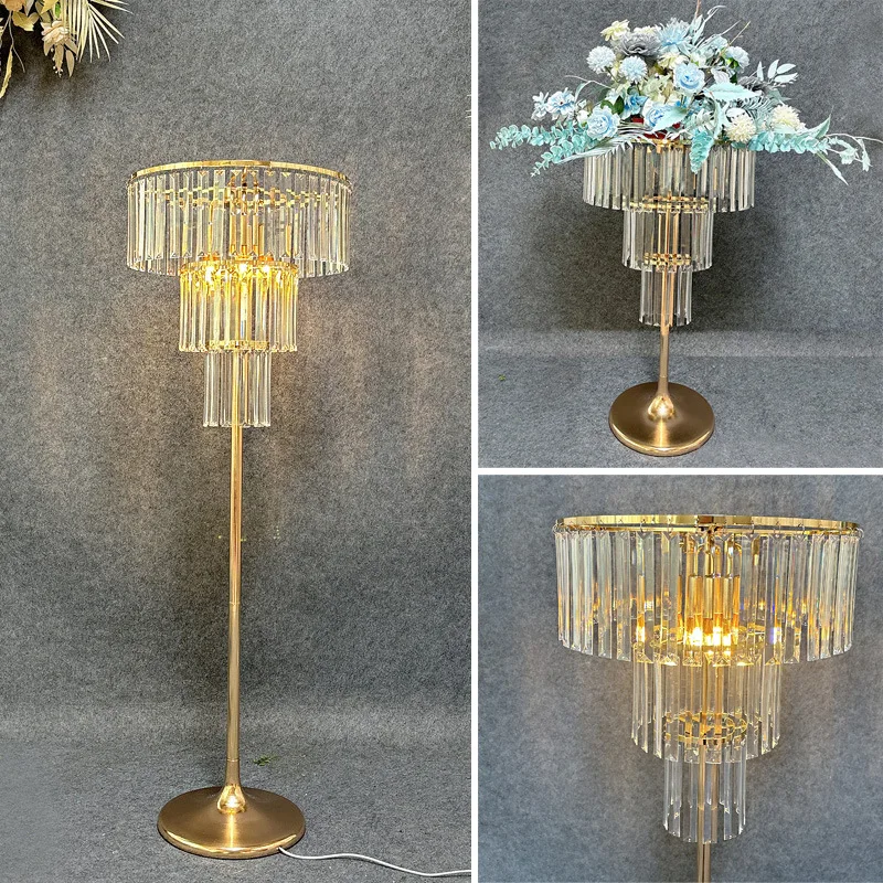 The new acrylic ice bar flower stand is the finishing touch for weddings and is a must-have for parties and home decor