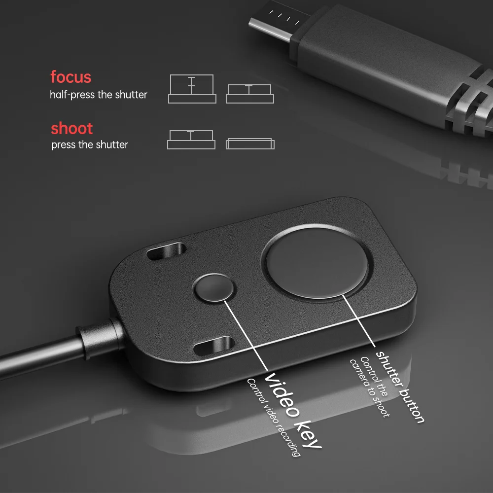 Video Cavo Otturatore Remoto Per Sony A1 A7S Ii Iii A6500 Rx100 M6 M7 Come Rm-Vpr1