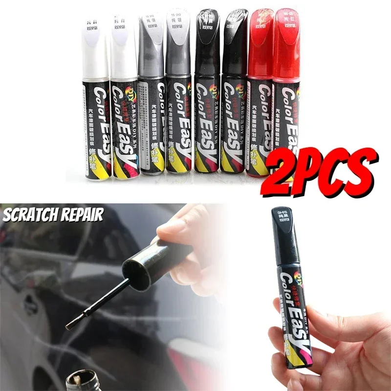 2PCSCarScratchesRepairPaintPenWaterproofPaintMarkerPenAuto