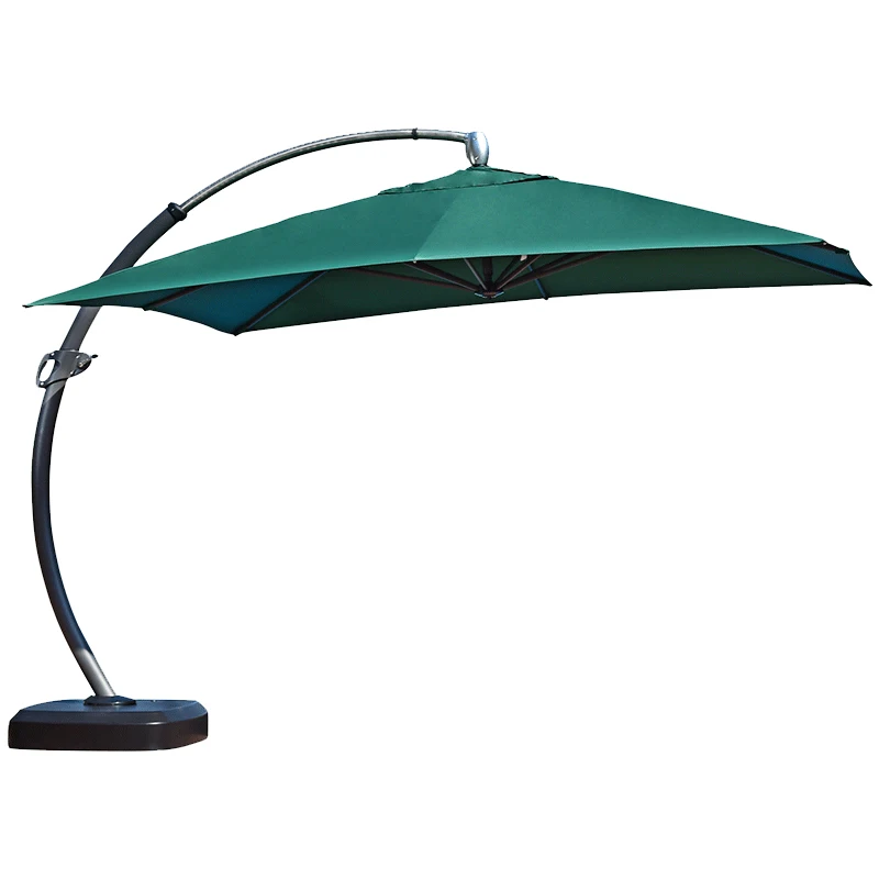 

Outdoor Columbus umbrella Roman umbrella courtyard umbrella large curved arm outdoor umbrella garden villa hanging umbrella