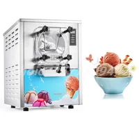 16-20l/H Hard Ice Cream Machine Commercial Stainless Steel High Speed Italian Batch Freezer Gelato Ice Cream Making Machine 1