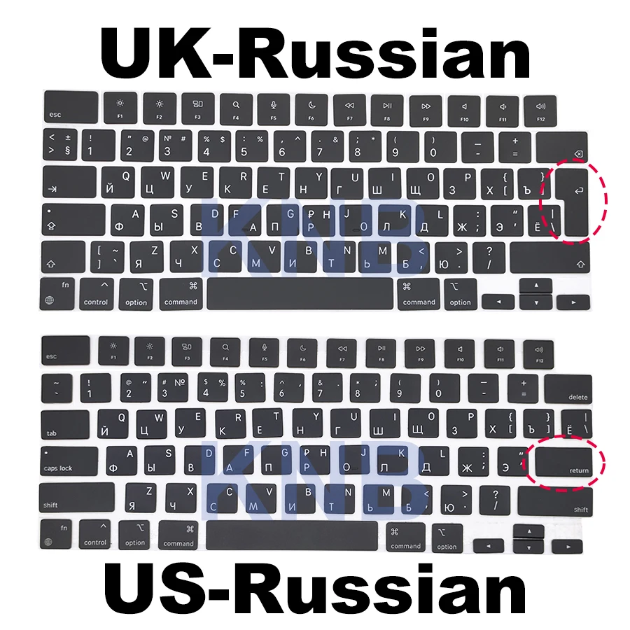 New US UK EU Keyboard Key For Macbook Pro Air M1 M2 M3 A2442 A2485