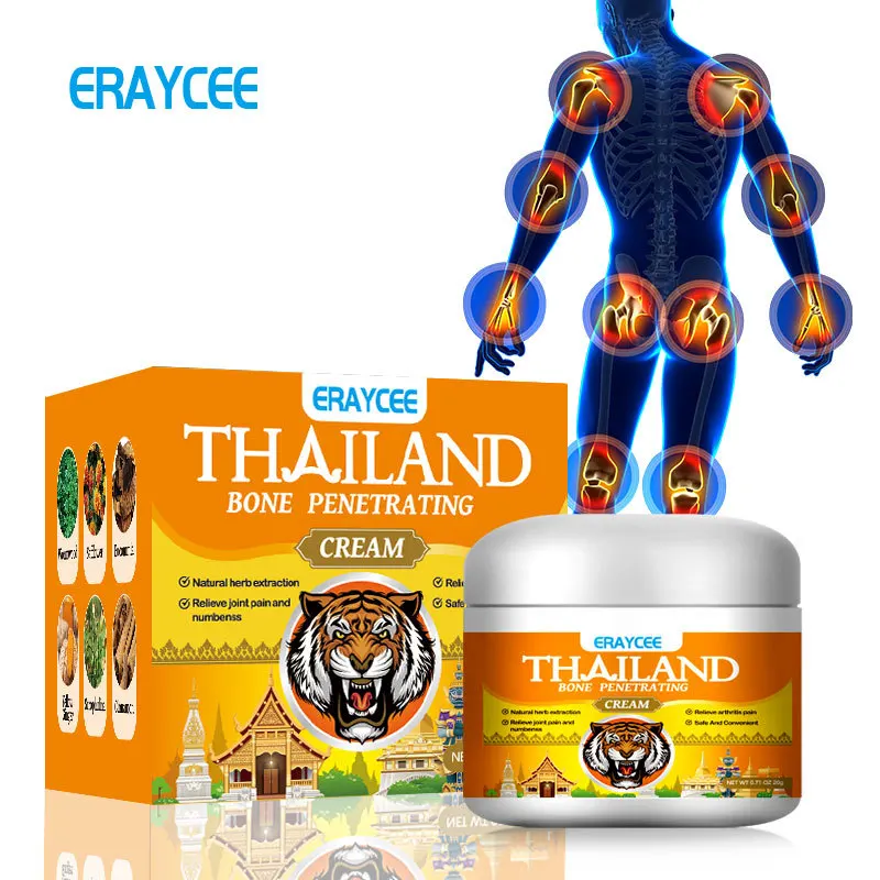 Chinese Tiger Patch Eraycee Thai bone balm Tiger Balm waist spine joint knee menticus health balm massage health