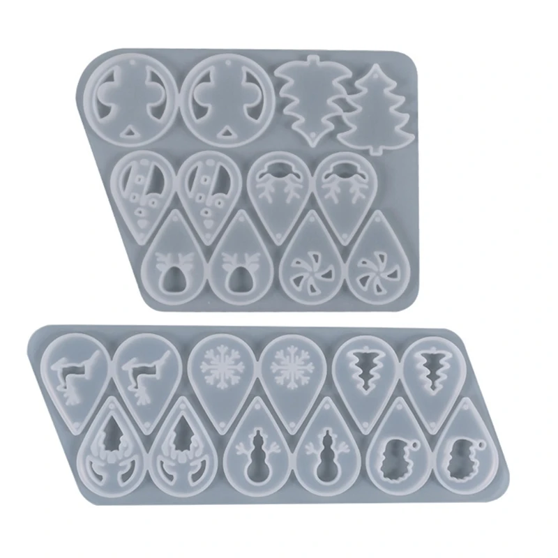 

Handmade Earrings Eardrop Danglers Silicone Mould DIY CraftsEpoxy Resin Mold