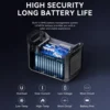 DaranEner NEO2000 Portable Power Station 2000W 2073.6Wh Capacity LiFePO4 Battery Emergency Mobile Solar Powered Generator for Ho 6