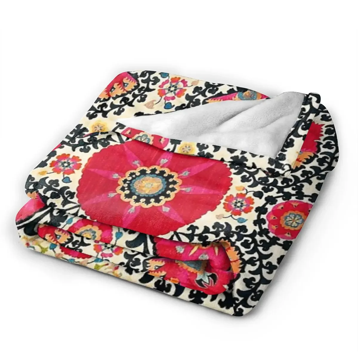 Shakhrisyabz Suzani ��� �ڼ� ����Ʈ ���, �ε巯�� ħ��, ������ ���� ���, ��ũ�� ����, ������ ���Ŀ�