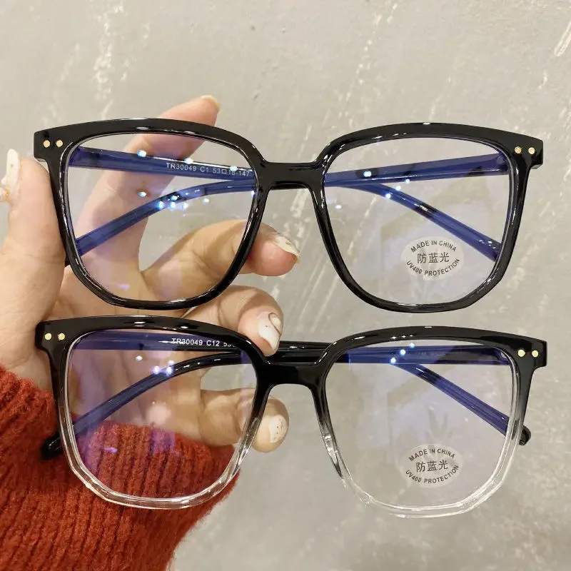 Anti Blue Light Stylish Transparent Frame Glasses