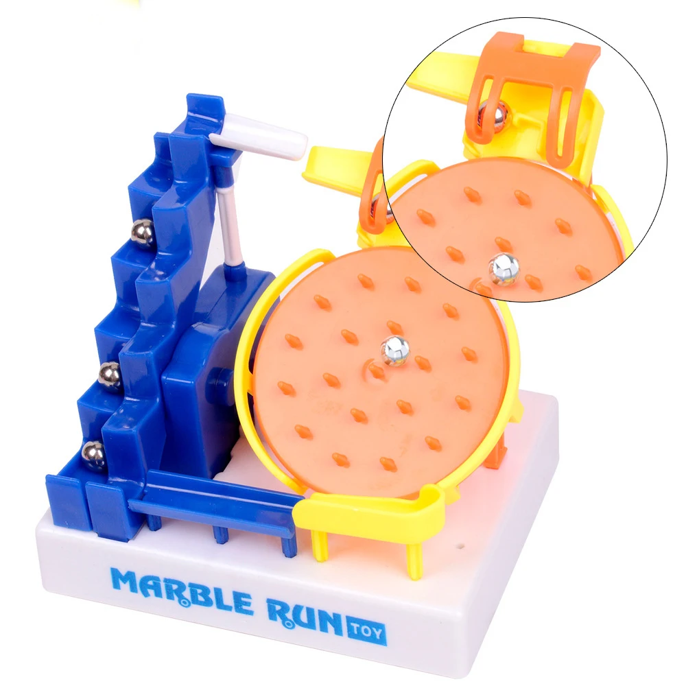 Electronic Construction Race Track Building Blocks Spiral Slide Track Maze Ball Toy Music DIY Assembly for Kid Educational Toys