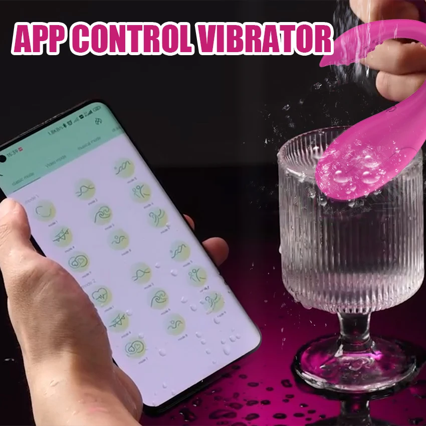 Wireless Bluetooth G Spot Dildo Vibrator for Women APP Remote Control Wear Vibrating Egg Clit Female Vibrating Panties Sex Toys sex toys