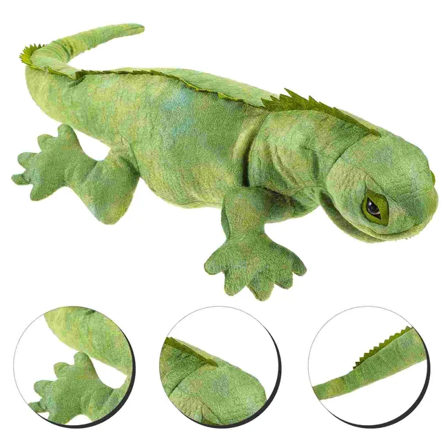 Lizard Plush Toy Stuffed Dolls Wear-resistant Children Kids Animal Decorative Large