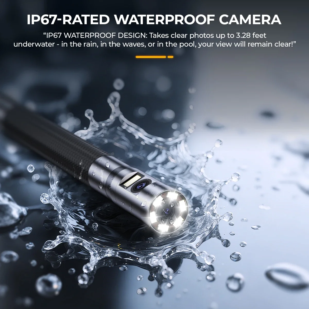 Endoskop Kamera 220° schwenkbar – 1080P HD, IP67
