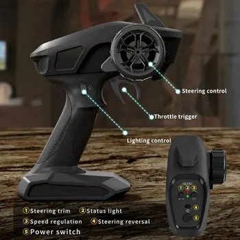 H5 Alloy Remote Control Car High Speed RC Professional Car Toy Adult 4DRC Off-road Racing Climbing Child Boy Birthday Gift 5