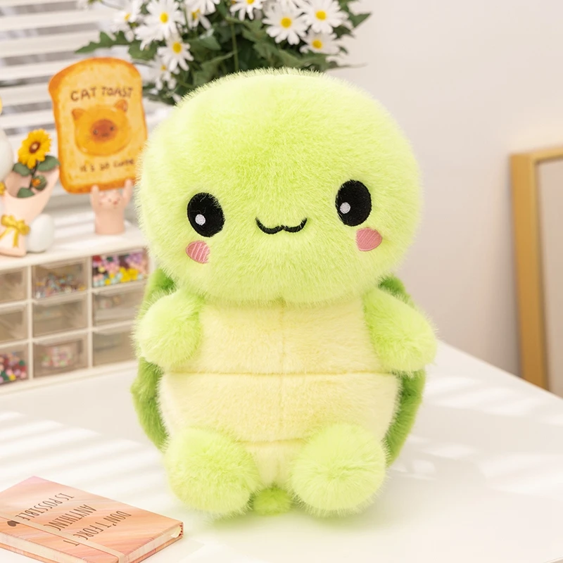 Apple Turtle Plush Toy Doll - Soft Turtle Doll Pillow Claw Machine Exchange Gift for Birthday