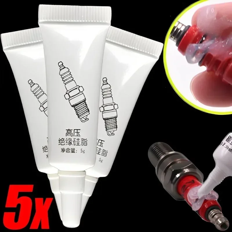 

Automobile Spark Plug Insulated Silicone Grease Car Ignition Coil High Voltage Silica Gel Grease Low Temperature Curing Agent