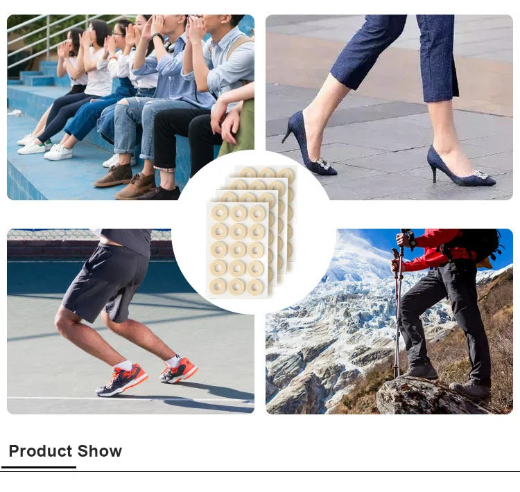 30pcs Sheet Callus Cushions Shoes Heel Pad Foam