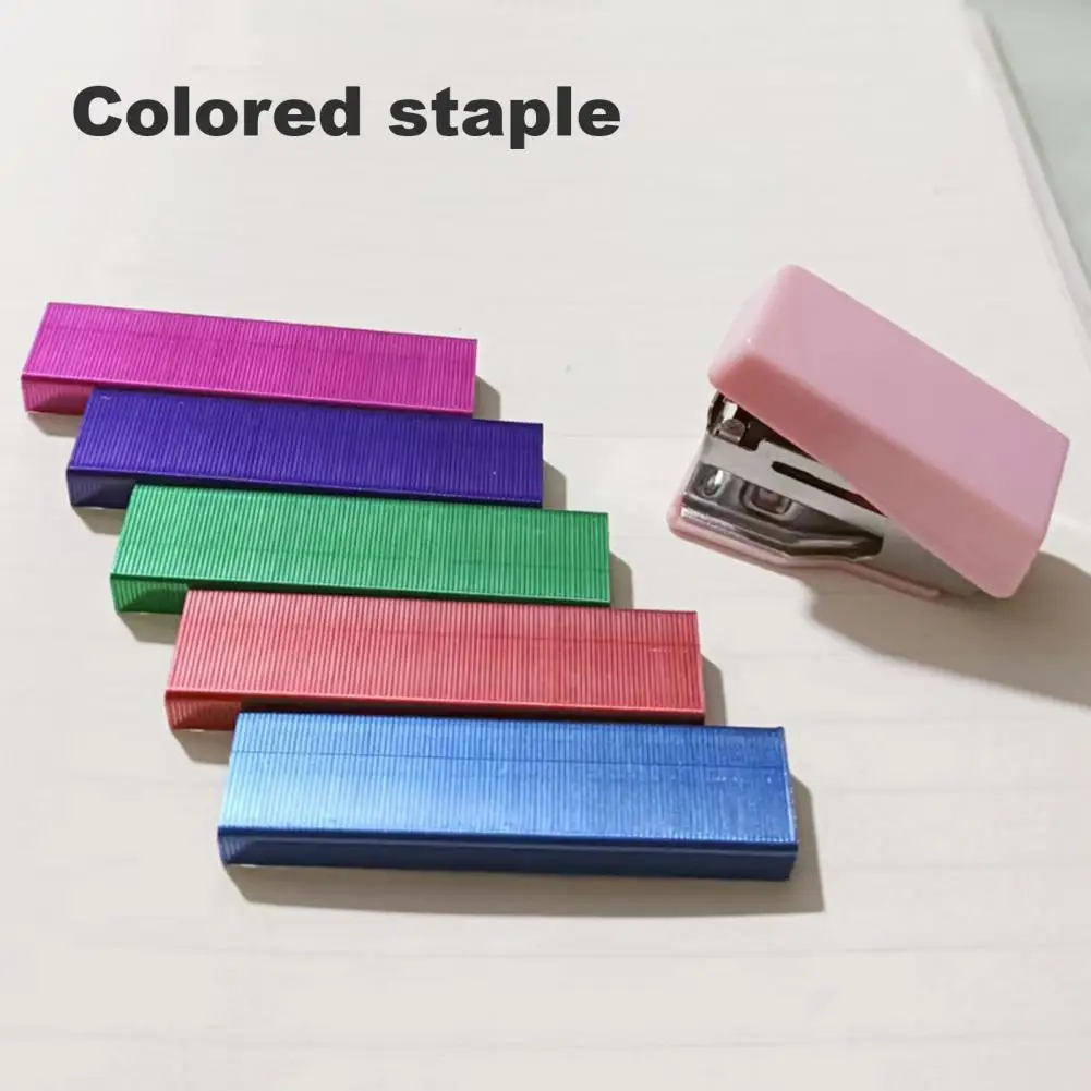 Colored Staple for Bookbinding Green Colored Staple 3000 Refill for Desk Stapler 3 Pack Office School Bookbinding Home
