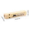 1pc Wooden Train Whistle Music Kids Wood Toy Musical Instrument Learning Educational Toys for Children Montessori Games 6