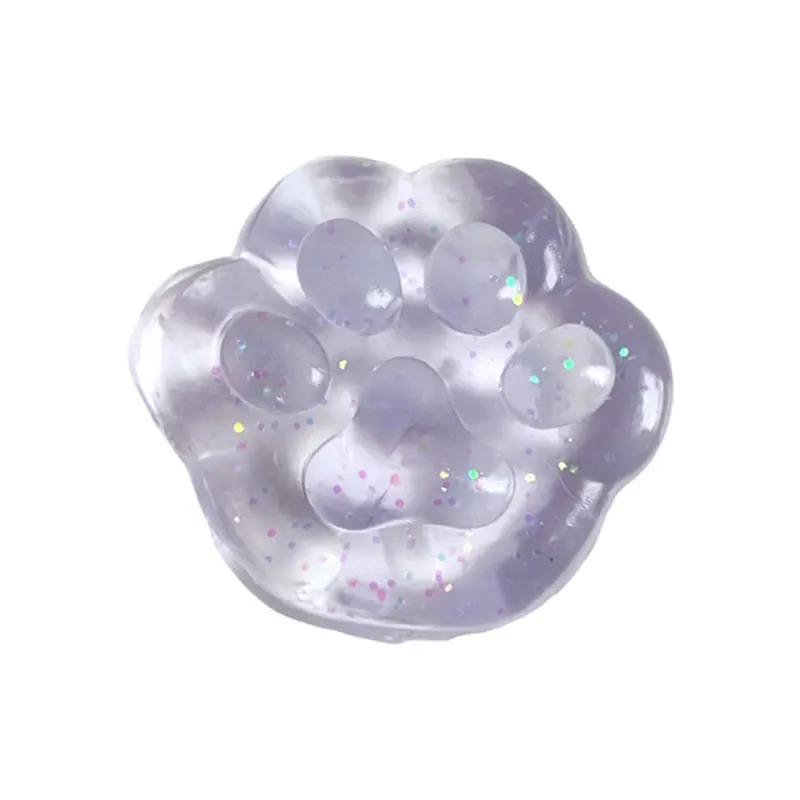 Cute Paw Soft Jelly Feel Decompressing Stress Relief Slow Rebound Squishy Toys Xmas Gifts For Adults Cat Claw_voghion.com