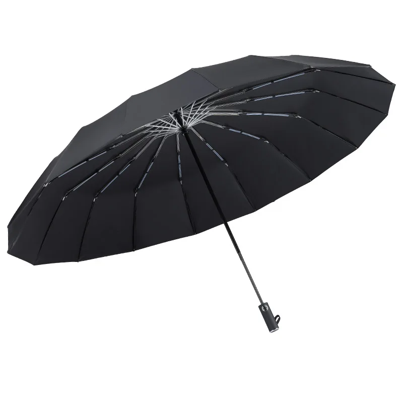 Super Large 140CM Automatic Folding Umbrella for Man and Women, Windproof Strong Reinforce Sun and Rain Big Umbrellas Parasol 5
