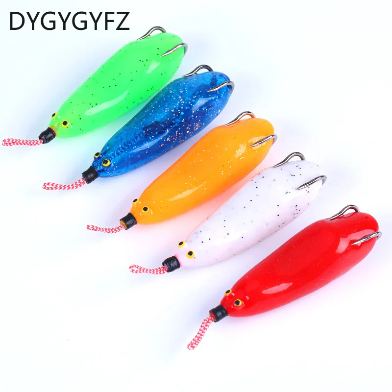 

DYGYGYFZ Hand-modified Thunderfrog with Radish 16.9 Grams of Upward-dip Trough Hook Road Bait for Long-distance Throwing