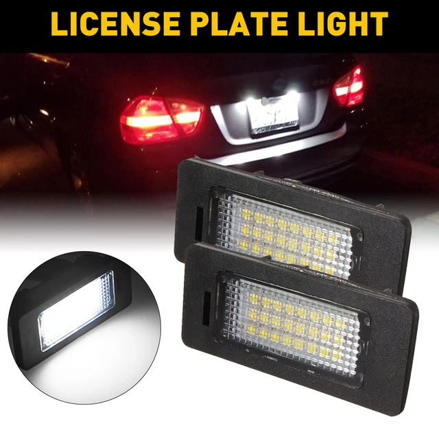 24-LED License Plate Lamps by City Vision Lighting (E82/E88/E9X/E39/E60/E70)
