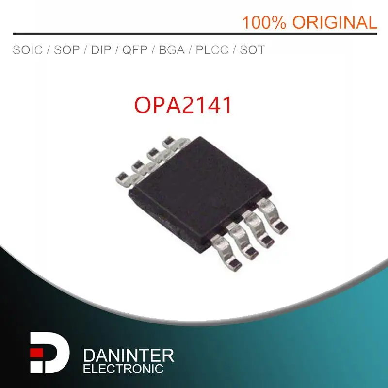 

10PCS/LOT NEW OPA2141AIDGKR OPA2141AIDGKT OPA2141 2141 MSOP-8
