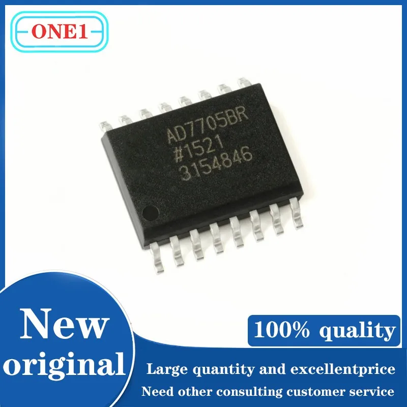 

1PCS/lot Chip New original AD7705BRZ-REEL AD7705BRZ AD7705BRZ IC ADC 16BIT SIGMA-DELTA 16SOIC