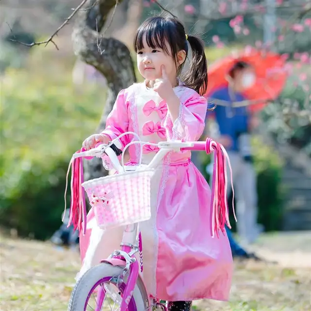 1 Pair of Children Bike Streamers Kids Bike Handlebar Ribbons Decorative Bike Streamers Bike Supplies 6