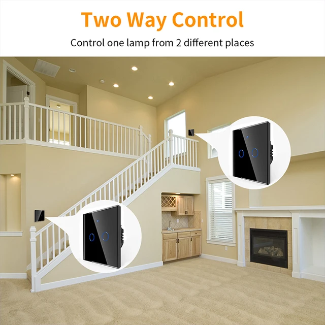 Bingoelec-Commutateur multi-contrôle intelligent WiFi, UE, 1, 2, 3 gangs, interrupteurs tactiles muraux en verre, télécommande RF433, Tuya, Alexa, Google Home 2