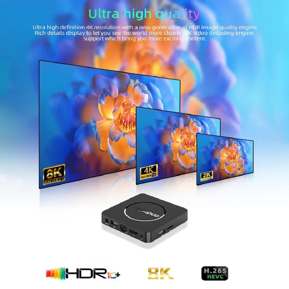 Smart TV Stick Android 13 4K – HDMI Con Telecomando Vocale, WiFi E Bluetooth, Per Netflix E YouTube