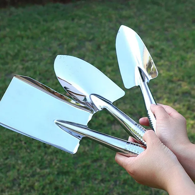 3pcs- Garden Shovel Planting Tool Succulent Stainless Steel Outdoor Garden Tool Shovel 2