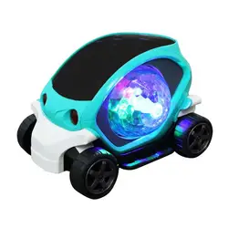 Dynamic Rotating Electric Toy Car with Disco Lights & Music (A)