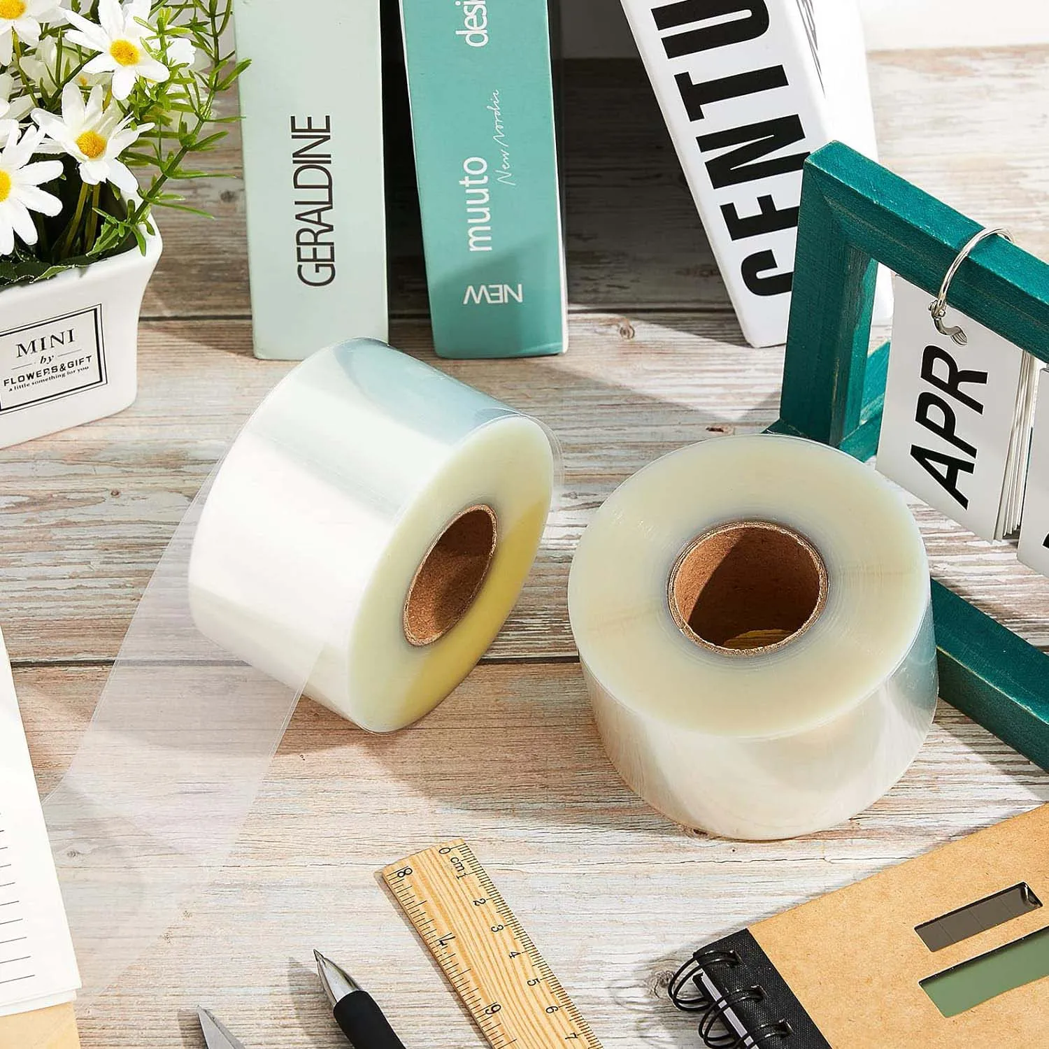 1000 Pcs Label Protectors, for Protecting Barcodes, Numbers, Books, Food Labels in Laboratory, Library, Office, Supermarket
