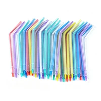 250 pièces/sac JOLANT Seringue dentaire air-eau avec embouts et tubes en plastique jetables, instrument dentaire triple à 3 voies 6
