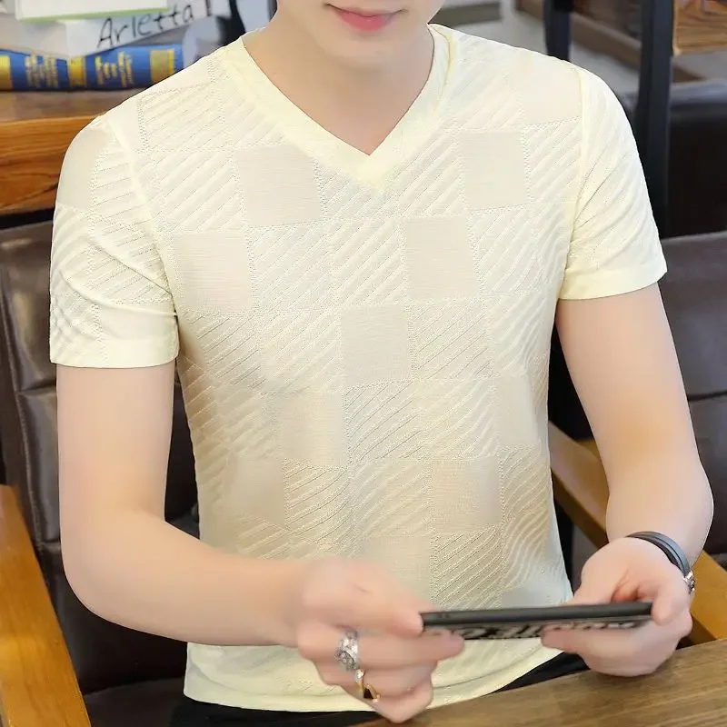 남성 폴로 헤더 티셔츠, 탑 옐로우 스트리트웨어, 지퍼, 면 의류, 무료 배송, 파티 기본 Xl