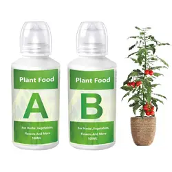 Premium Hydroponic Nutrient Fertilizer Solution Kit - AB