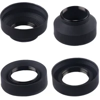 49 52 55 58 62 67 72 77 82mm 3-Stage 3 in1 Collapsible Rubber Foldable Lens Hood for canon nikon DSIR Lens camera - Image 2