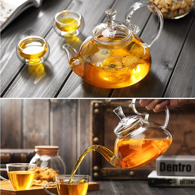 Durable Stainless Steel Kitchen Tool Tea Infuser Accessories Nozzle Spring Strainer Teapot Filter Teaware Portable Replace for Tea Infuser Tea Strainer Tea Filter