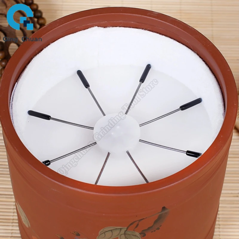 Disc Bead Machine Wenwan Electric Brush King Kong Bodhi Olive Walnut Automatic Pulp Polishing Machine Disc Brush String Artifact