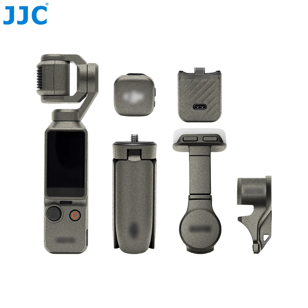 JJC 카메라 바디 스티커 보호 스킨 필름 키트 DJI 오즈모 포켓 4 스티커 스크래치 방지 포켓 4 카메라 액세서리 ?