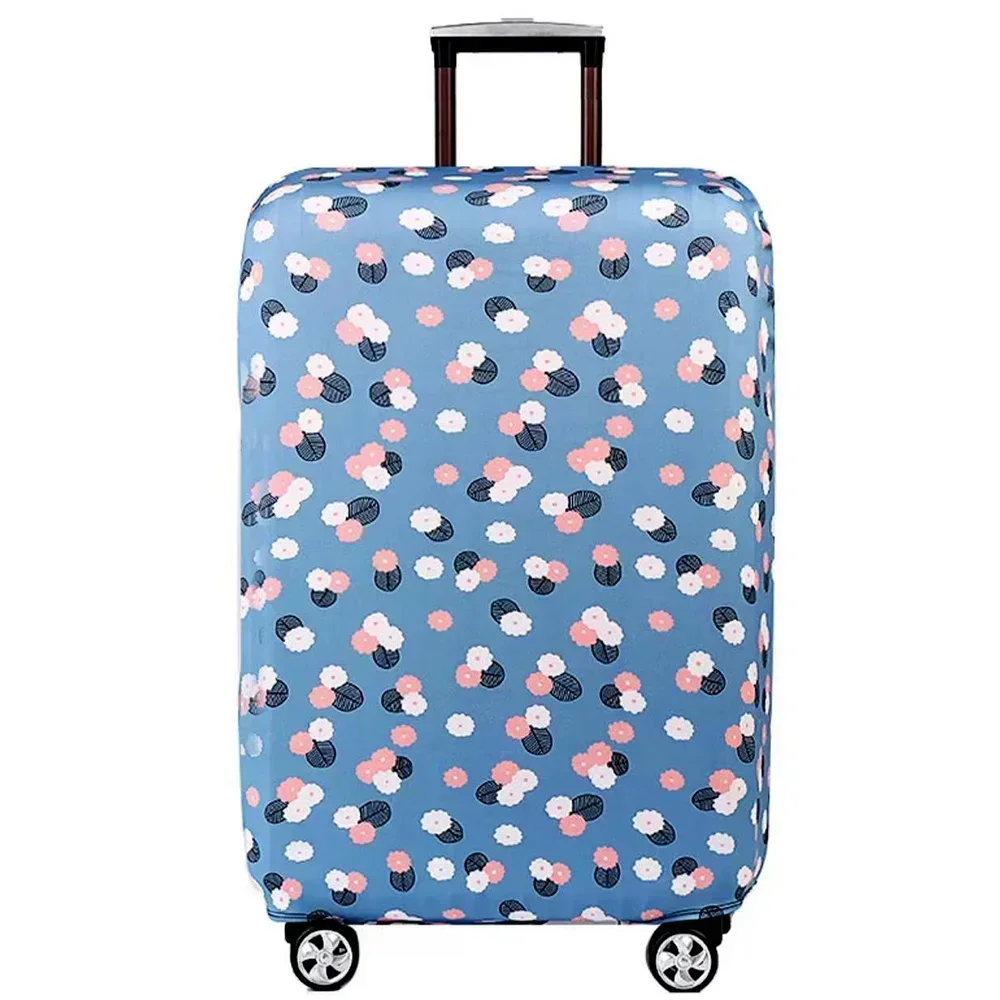thumbnail image 1 of Funda de equipaje de tela elástica, funda protectora para maletas, funda protectora para equipaje, adecuada para maletas de 18 a 32 pulgadas, organizador de viaje, 1 of 5