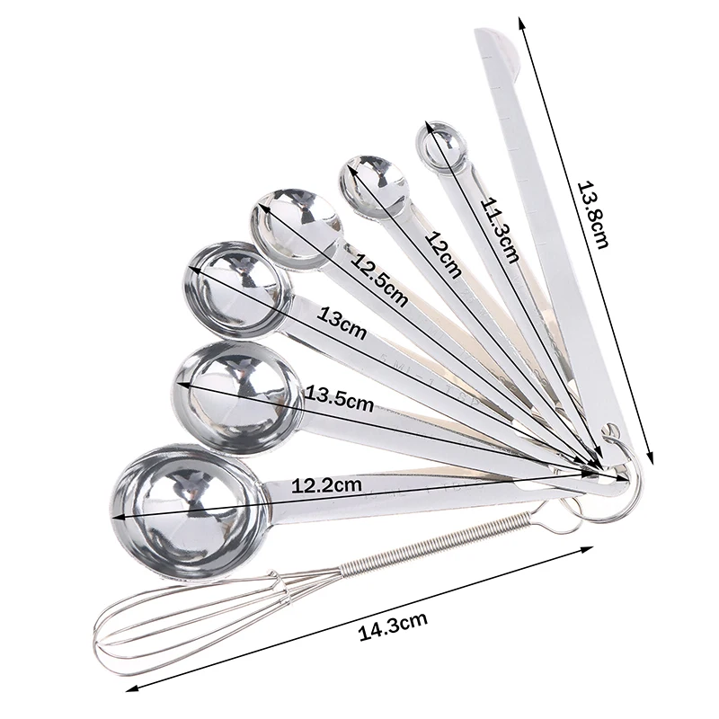 Stainless Measuring Set 6