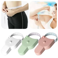 150 Cm Body Measuring Tape Sewing Tailor Meter Push Button Retract Retractable Measuring Tape for Body Measurement & Weight Loss