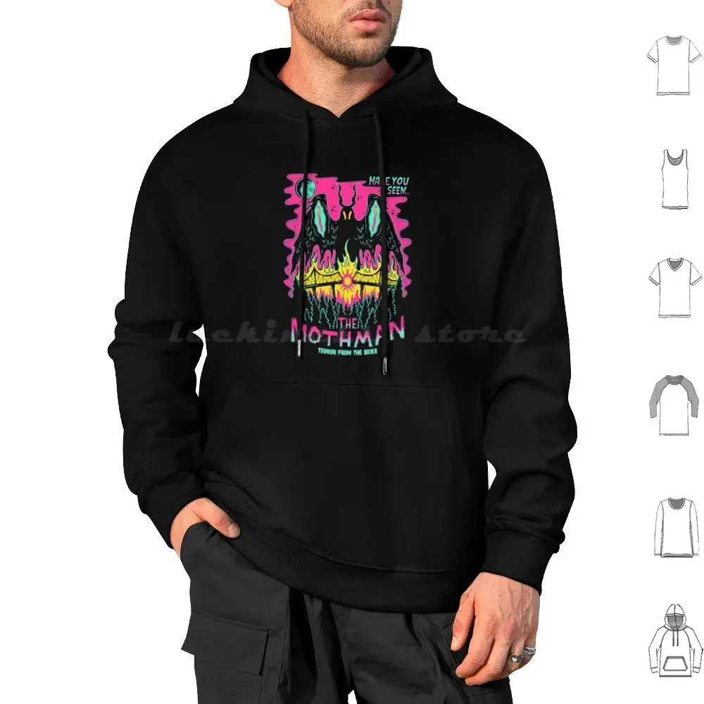

Mothman Hoodies Long Sleeve Mothman