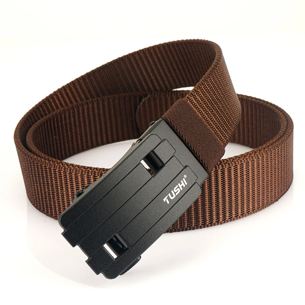 TUSHI Männlich Outdoor Jagd Taktische Gürtel männer Military Nylon Hüftgurt Hohe Qualität Metall Automatische Schnalle Armee Leinwand Gürtel – Detail 16