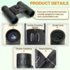 10X22 HD Binoculars Mini Compact Wide Field High Optical Lens Telescope Outdoor Look Bird Hunting Tourist Camping Binoculars 4