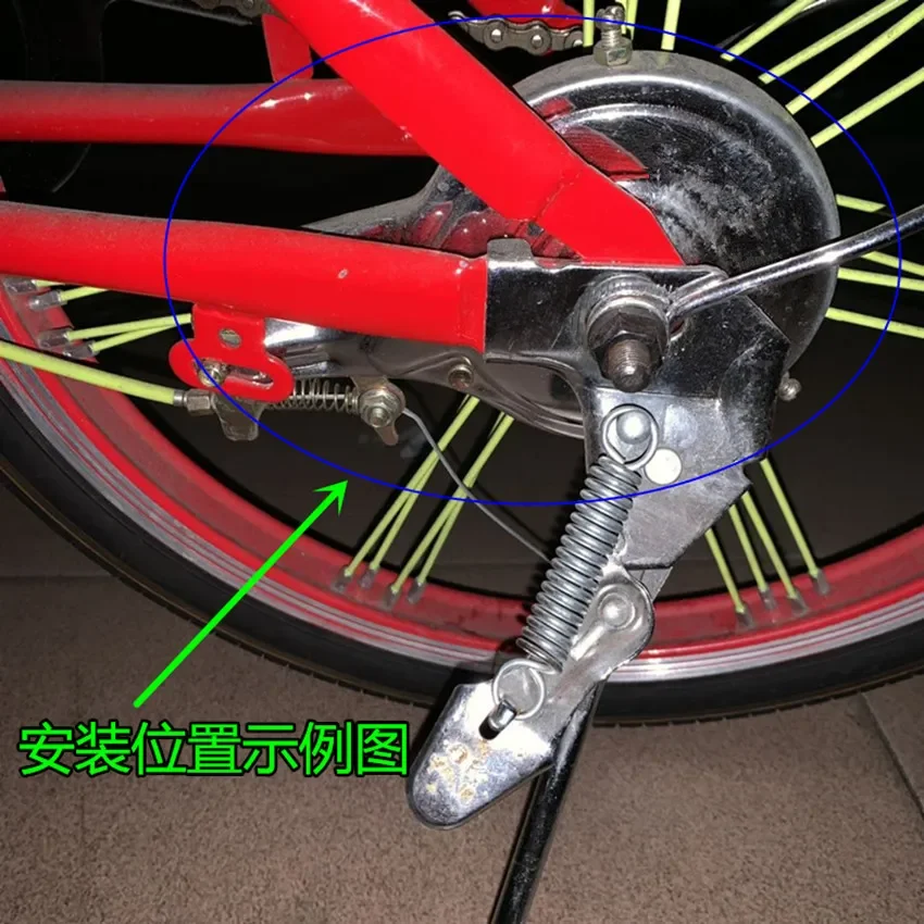 Fahrrad-Bremstrommel Hinterradbremse 80 90 Galvanisierte Bremse Antike Hinterrad-Bremstrommelhülse – Detail 6