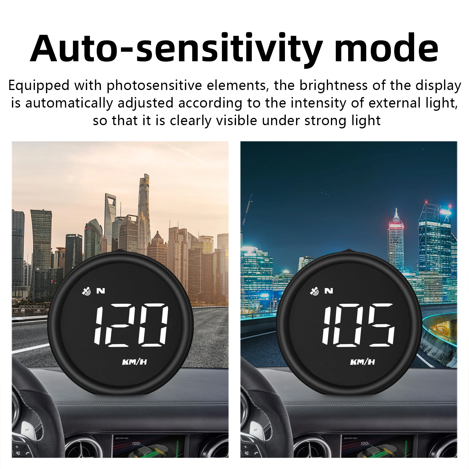 On Board Computer Car HUD Display Car Head Up Display Speed Meter G1 Car GPS Digital Head Up Display Auto Speedmeter Windshield Projector