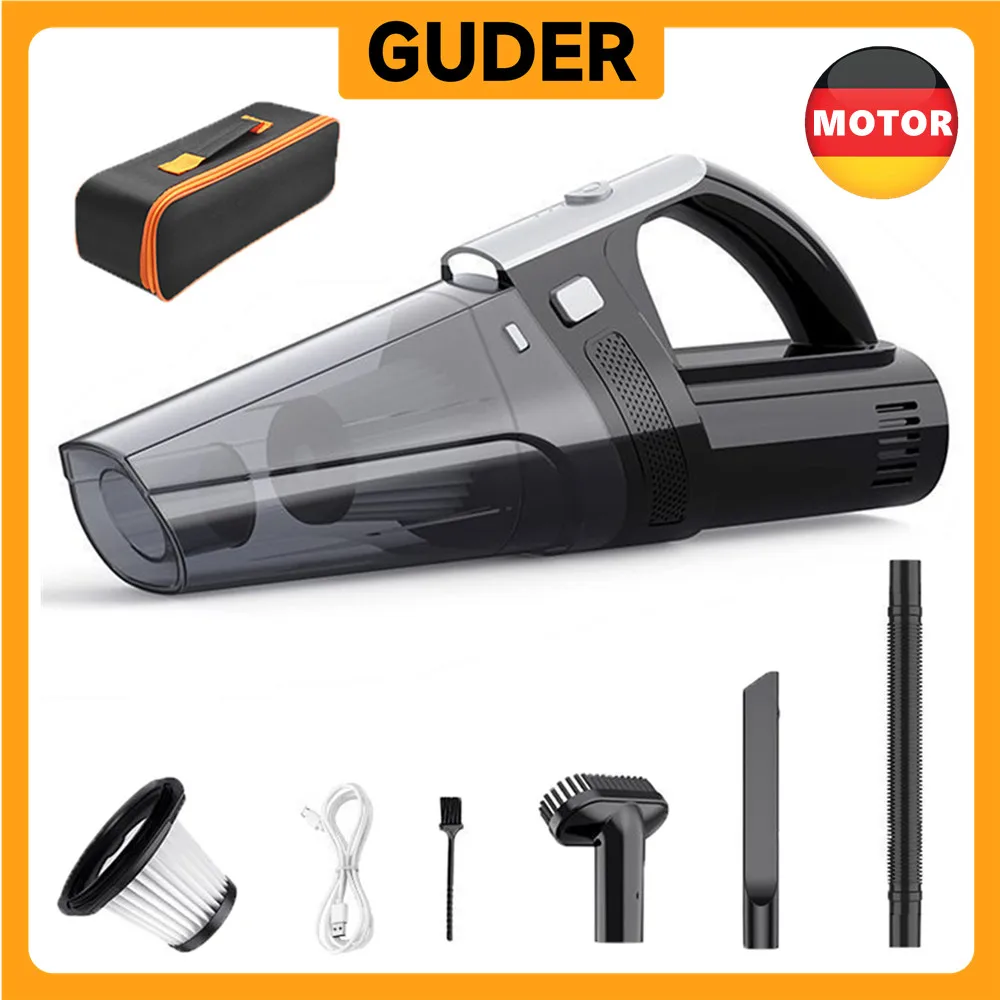 120W 2 Speed Wireless Vacuum Cleaner Handheld Mini Rechargeable