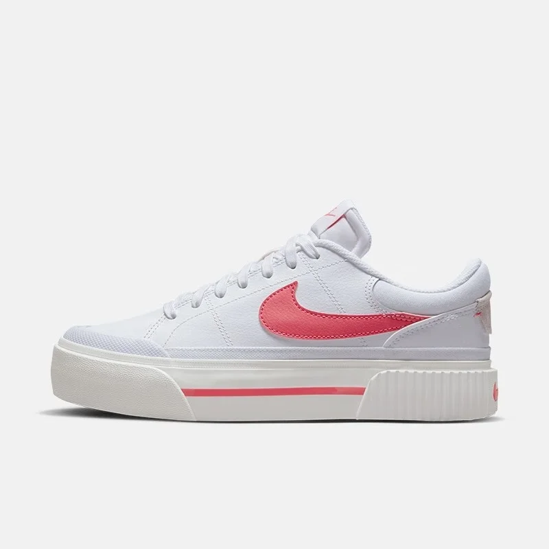 NIKE COURT LEGACY LIFT Women's sports shoes Casual shoes thick sole increase fashion retro board